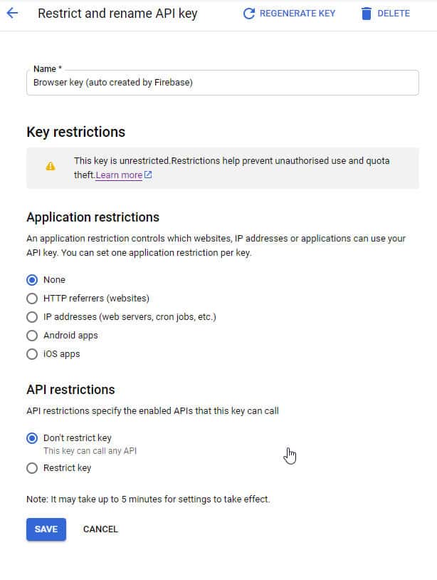 Firebase Security issues